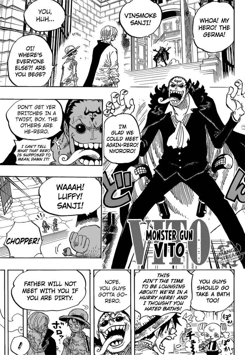 One Piece Chapter 858: Meeting – Page 6