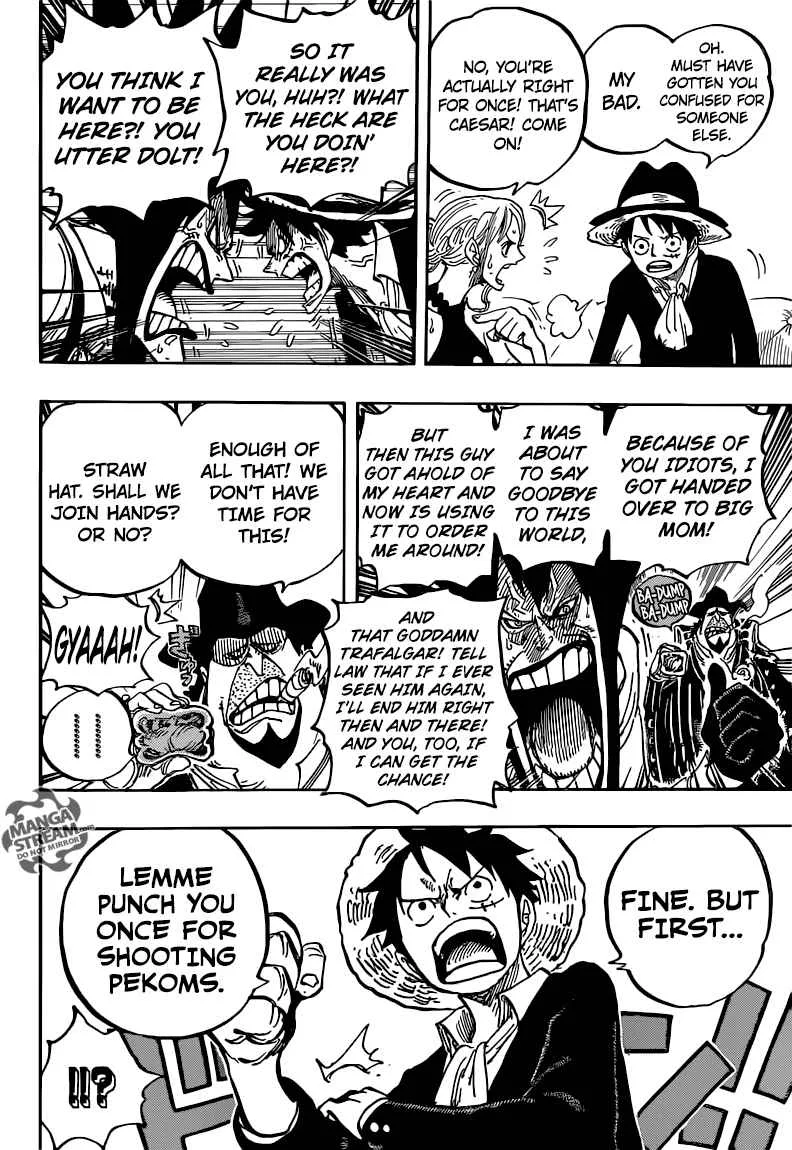 One Piece Chapter 858: Meeting – Page 16