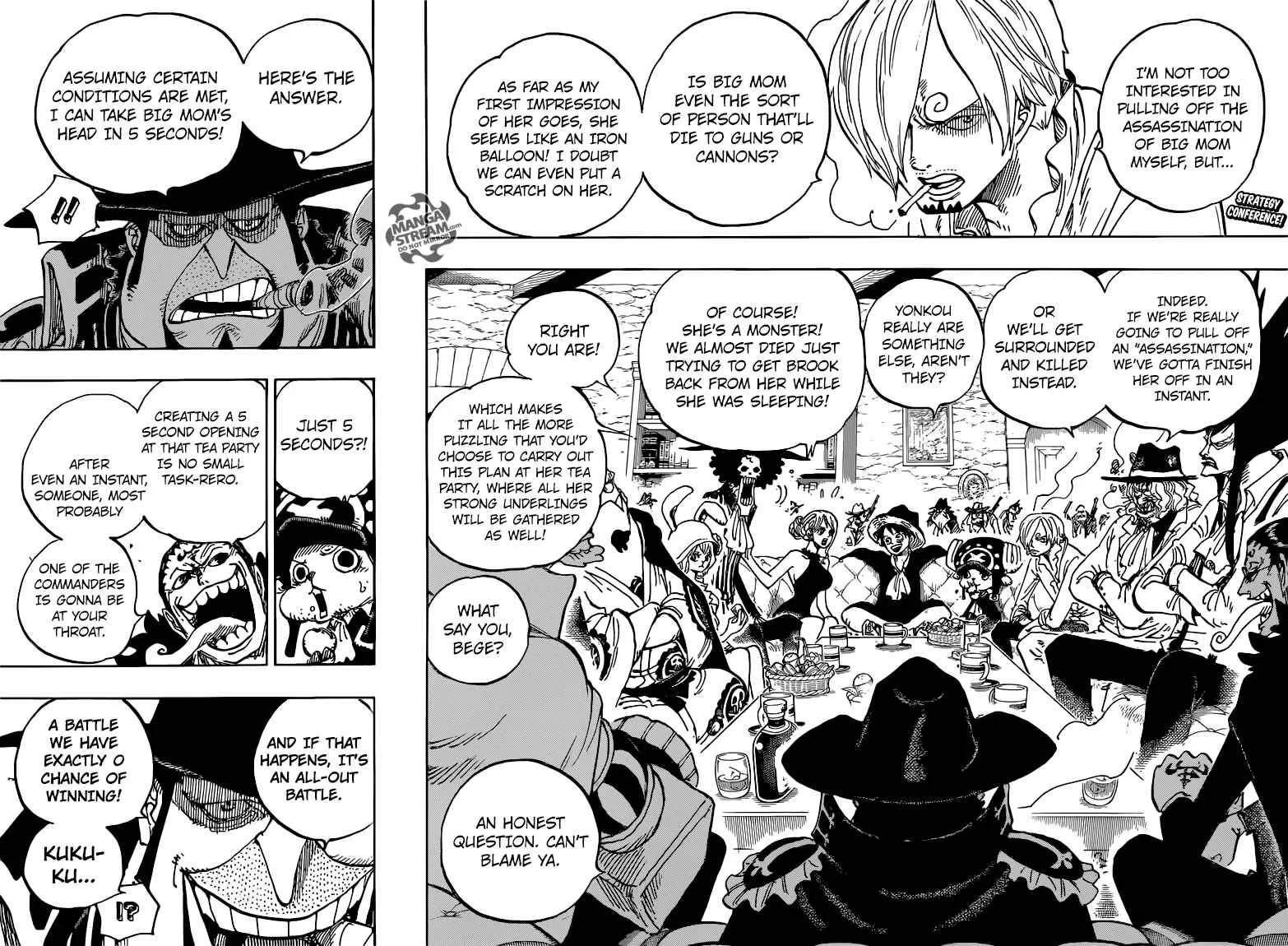 One Piece Chapter 859: The yonkou assassination plot – Page 2