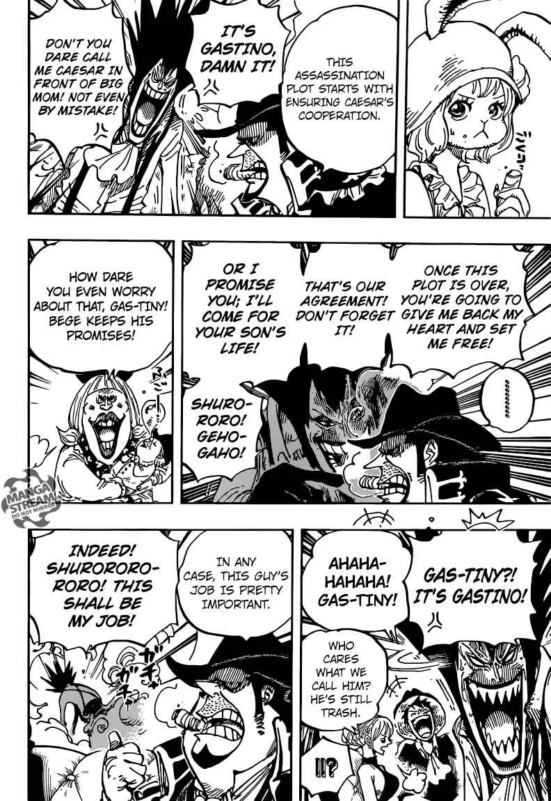 One Piece Chapter 859: The yonkou assassination plot – Page 3