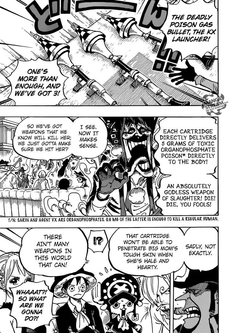 One Piece Chapter 859: The yonkou assassination plot – Page 4