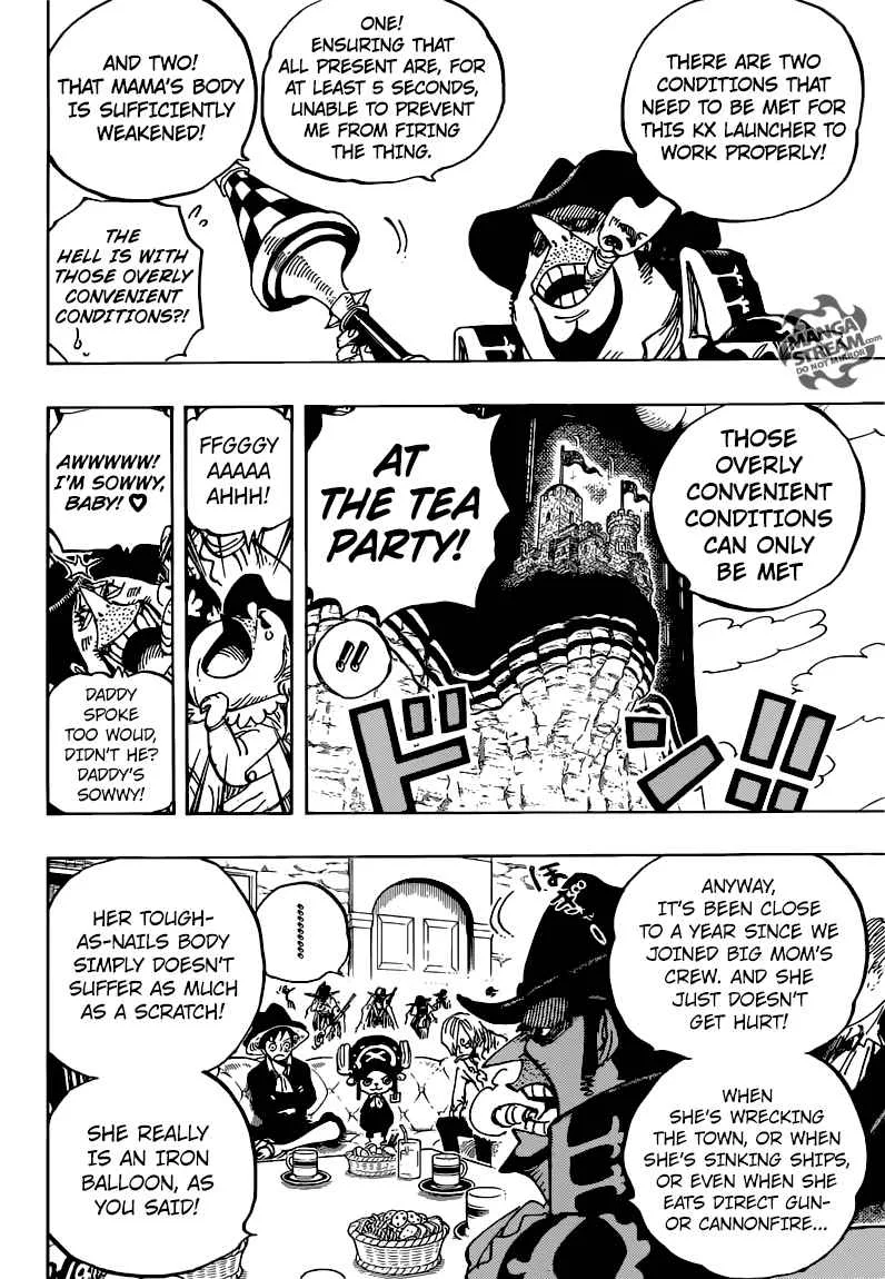 One Piece Chapter 859: The yonkou assassination plot – Page 5