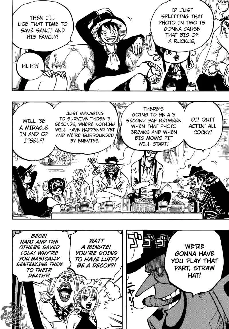One Piece Chapter 859: The yonkou assassination plot – Page 9