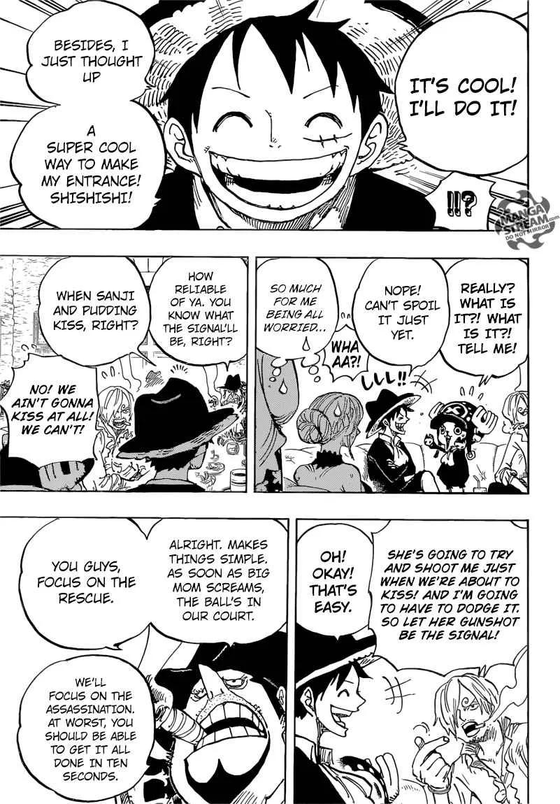One Piece Chapter 859: The yonkou assassination plot – Page 10