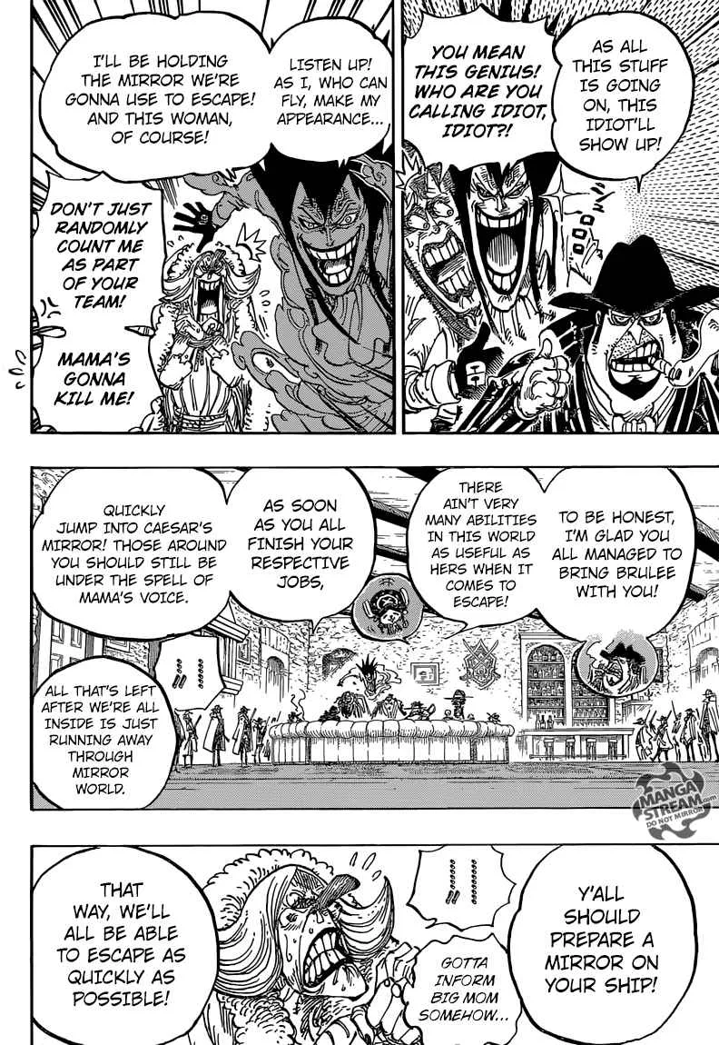 One Piece Chapter 859: The yonkou assassination plot – Page 11