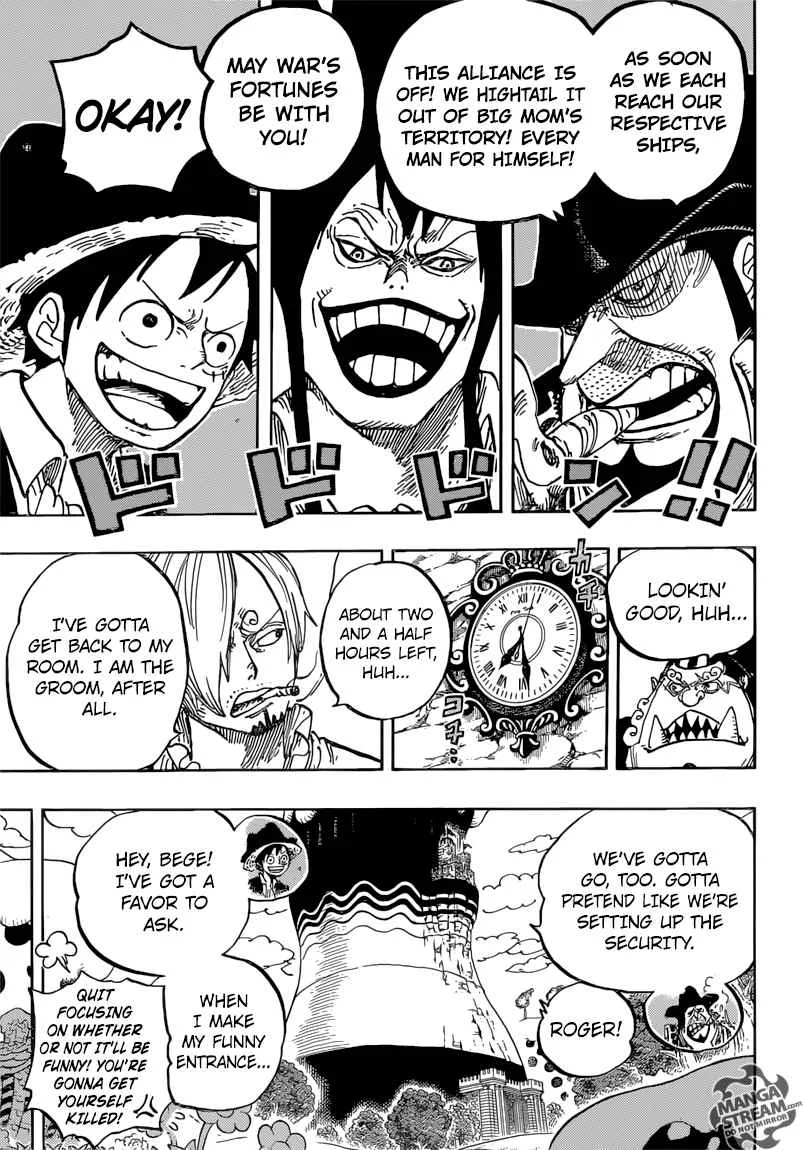 One Piece Chapter 859: The yonkou assassination plot – Page 12