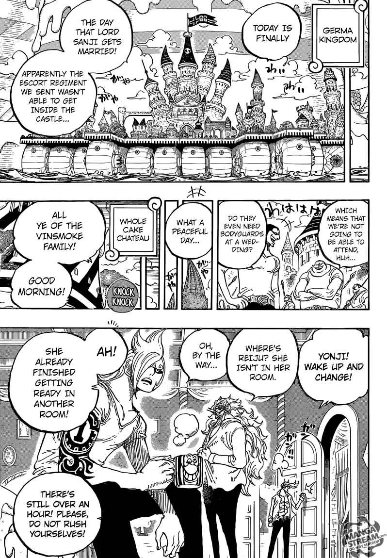 One Piece Chapter 859: The yonkou assassination plot – Page 14