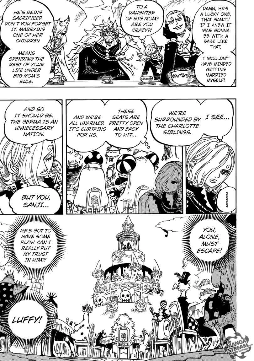One Piece Chapter 862: The consummate thinker – Page 7