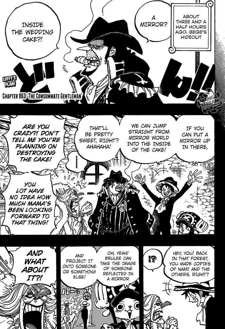 One Piece Chapter 863: The Consummate Gentleman – Page 4