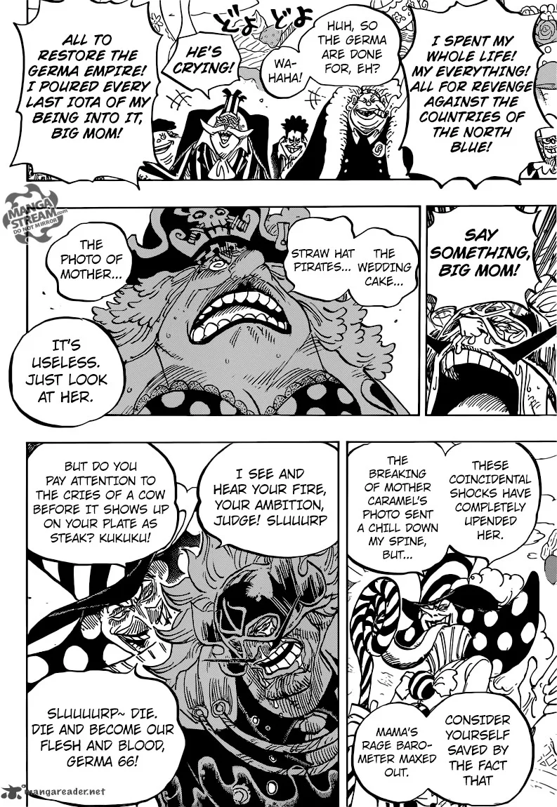 One Piece Chapter 864: The Vinsmoke Family Slaughter Plot – Page 13