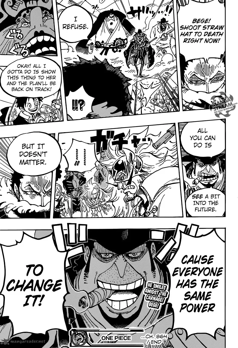 One Piece Chapter 864: The Vinsmoke Family Slaughter Plot – Page 16