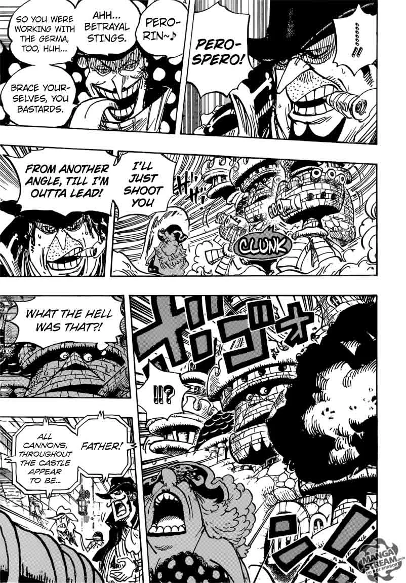 One Piece Chapter 869: Under Siege – Page 13