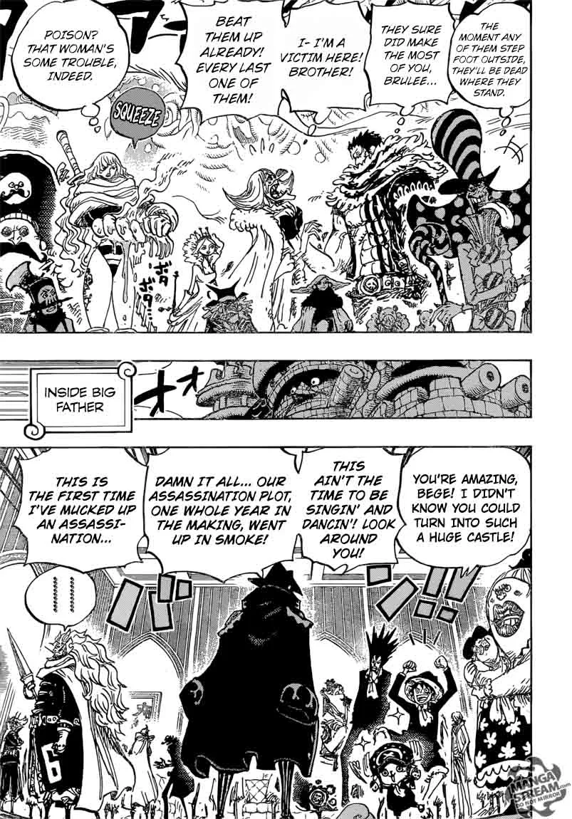 One Piece Chapter 869: Under Siege – Page 15