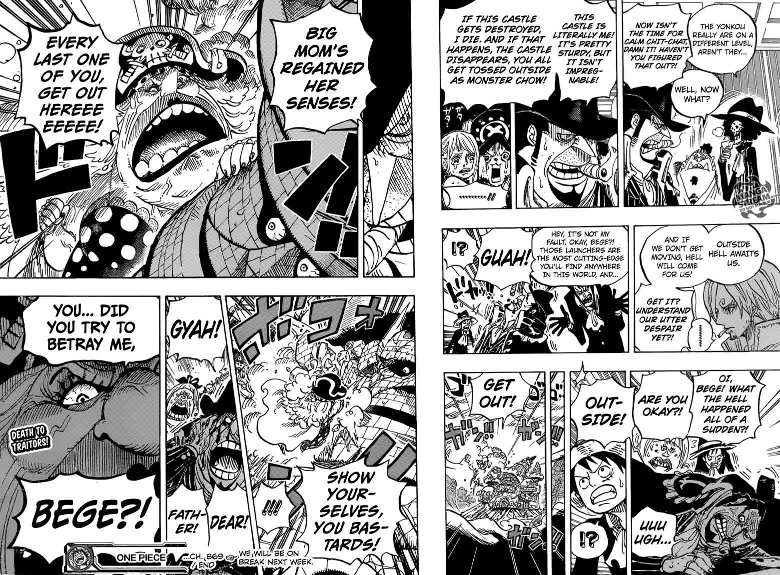One Piece Chapter 869: Under Siege – Page 16