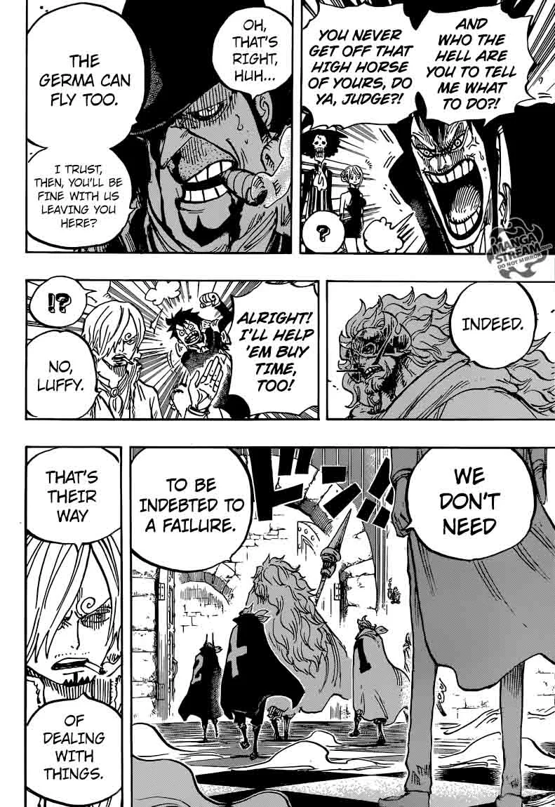One Piece Chapter 870: Farewell – Page 12