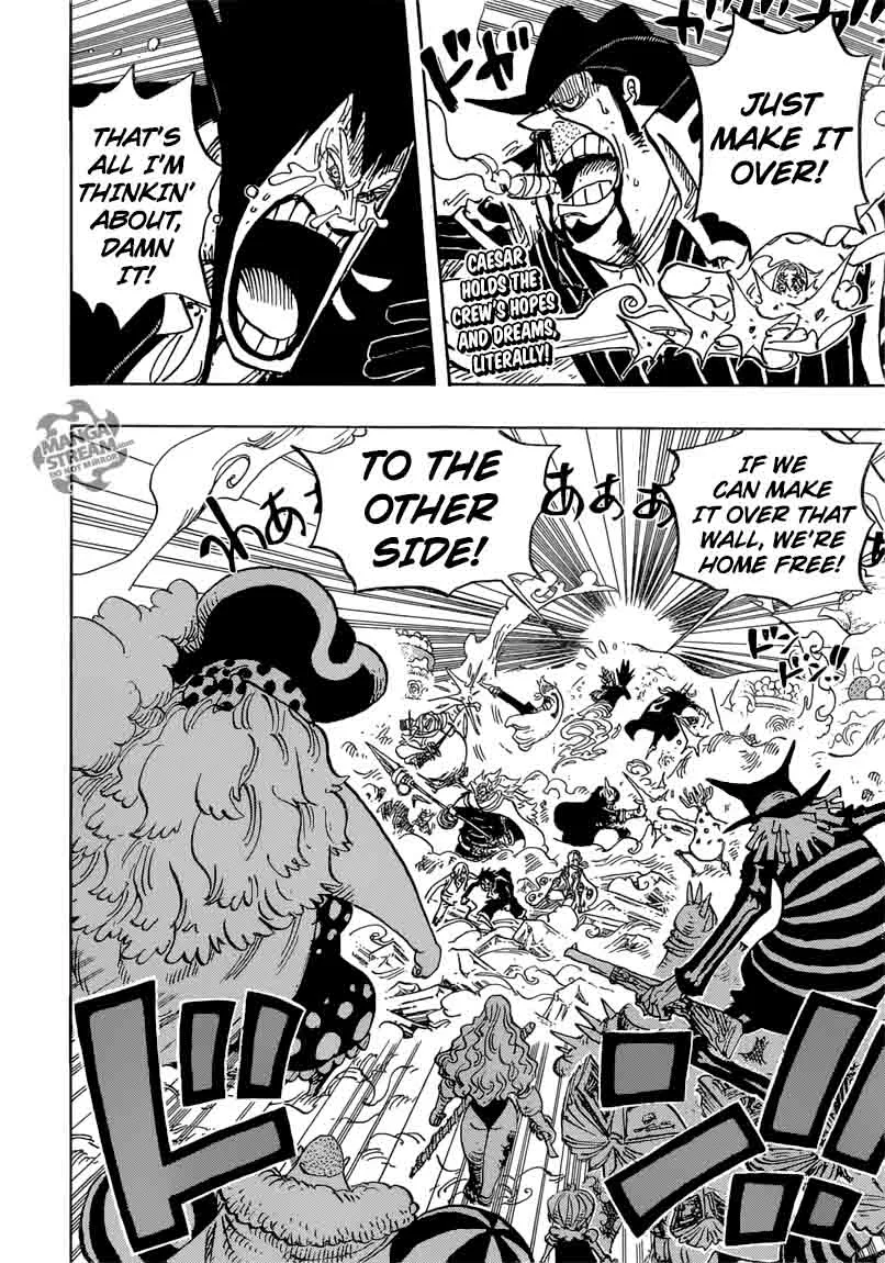 One Piece Chapter 871: Go, Caesar! – Page 2