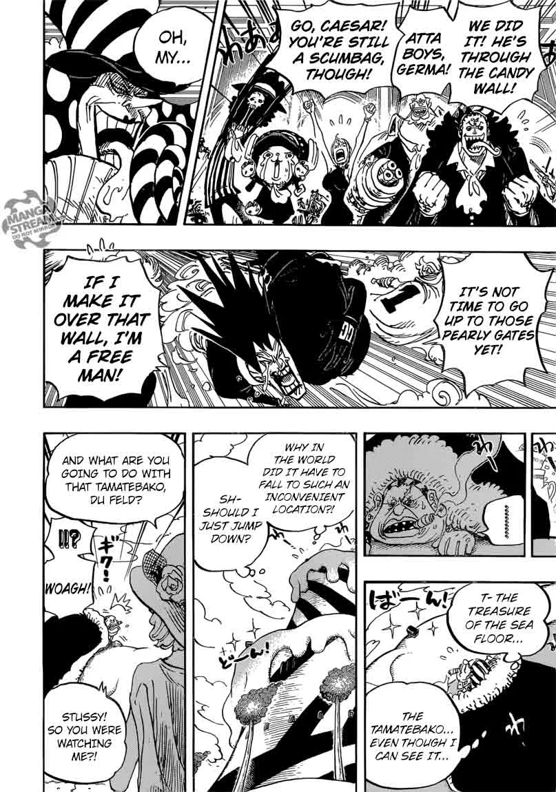One Piece Chapter 871: Go, Caesar! – Page 4