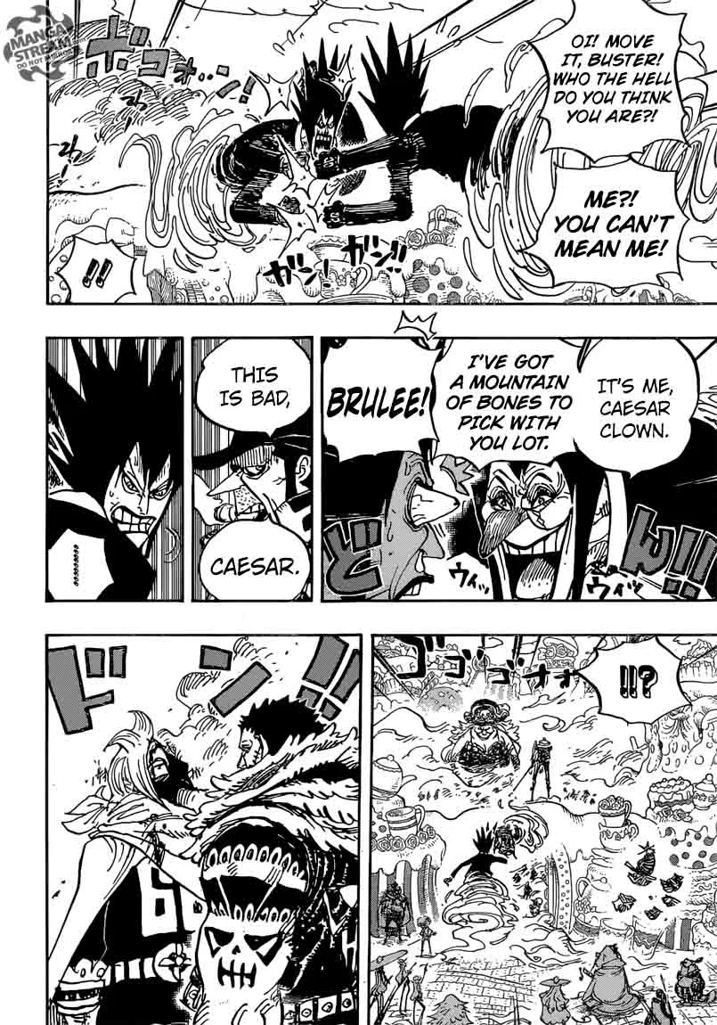 One Piece Chapter 871: Go, Caesar! – Page 14