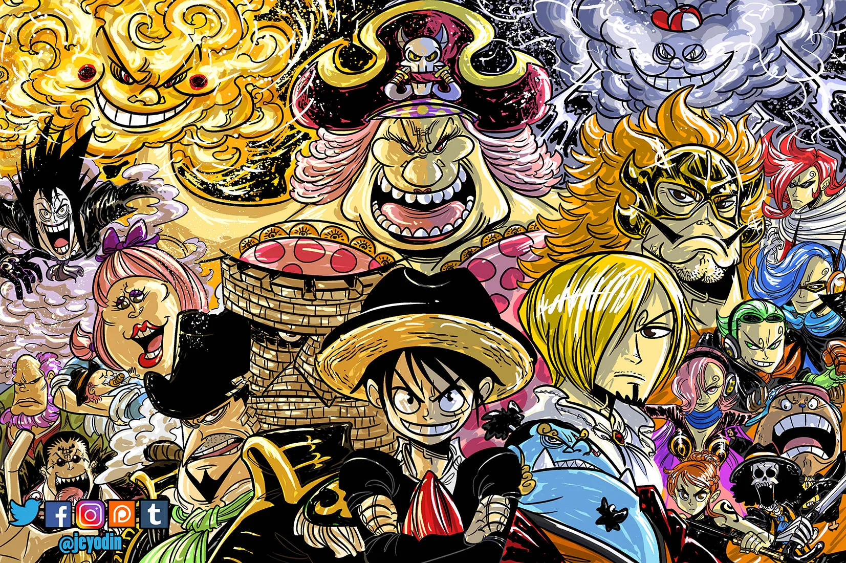 One Piece Chapter 872: Soft and Fluffy – Page 3