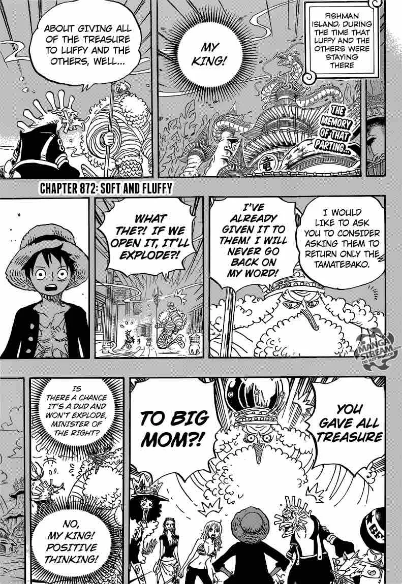 One Piece Chapter 872: Soft and Fluffy – Page 5