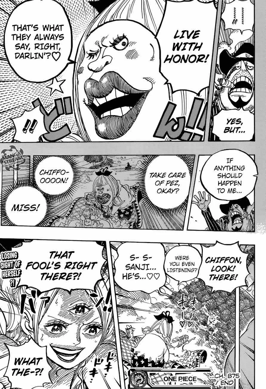 One Piece Chapter 875: A woman's honor – Page 17