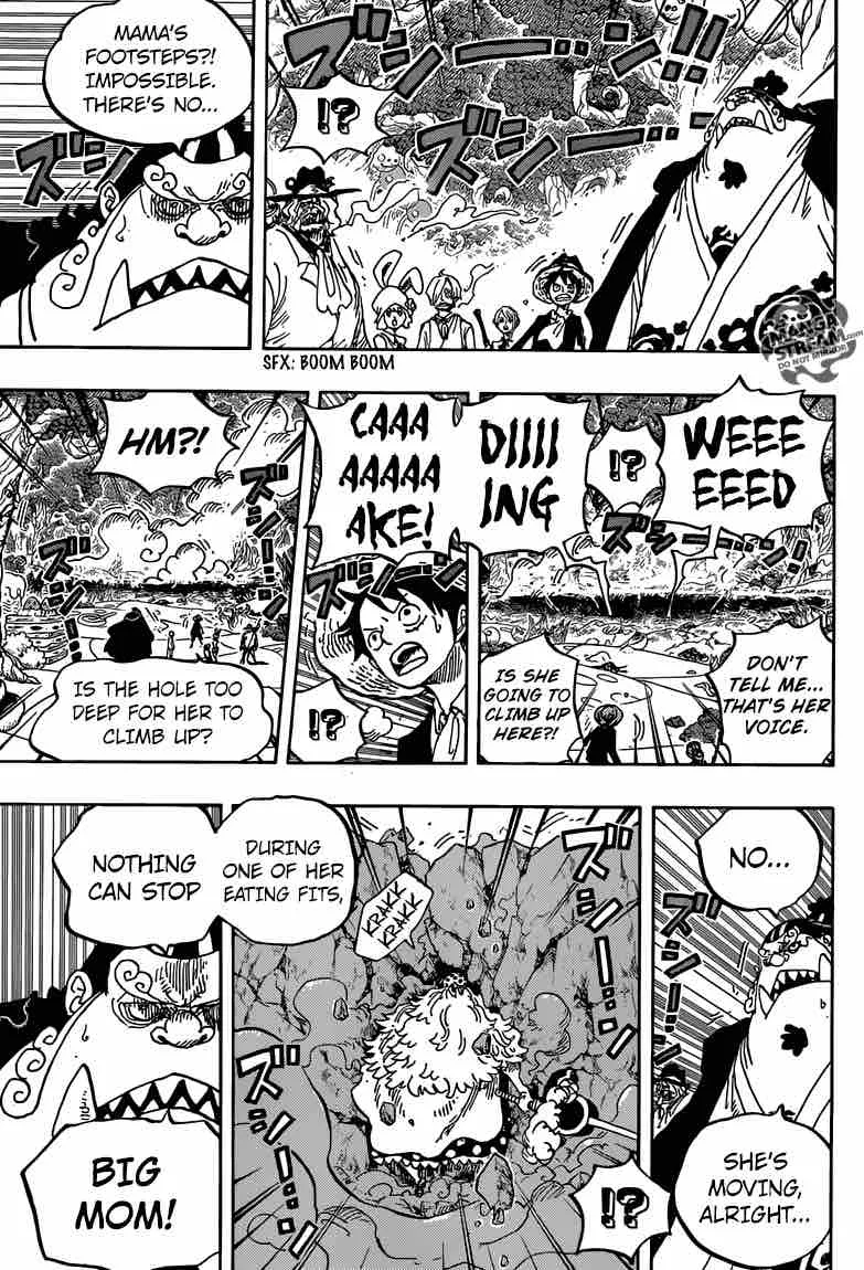 One Piece Chapter 876: Pudding Coincidentally Appears! – Page 3