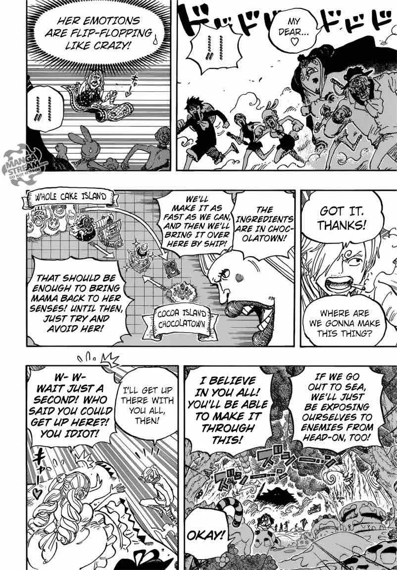 One Piece Chapter 876: Pudding Coincidentally Appears! – Page 9