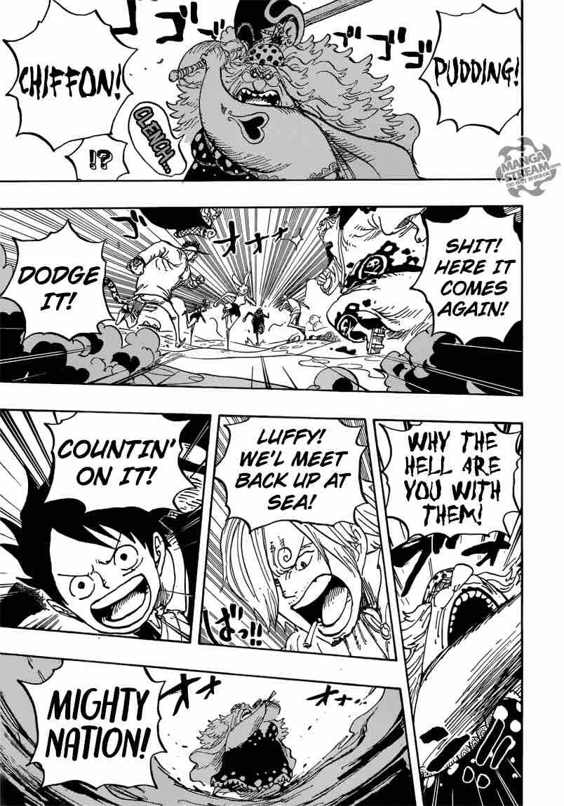 One Piece Chapter 876: Pudding Coincidentally Appears! – Page 10