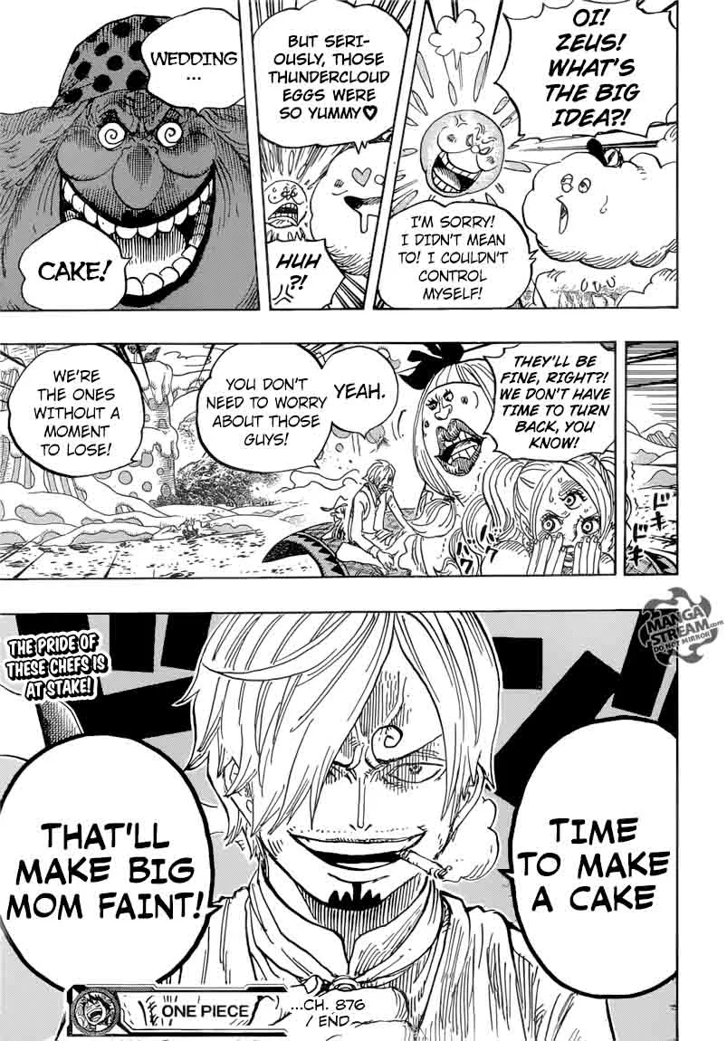 One Piece Chapter 876: Pudding Coincidentally Appears! – Page 16