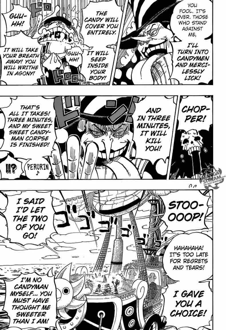 One Piece Chapter 877: I'm not that sweet – Page 3