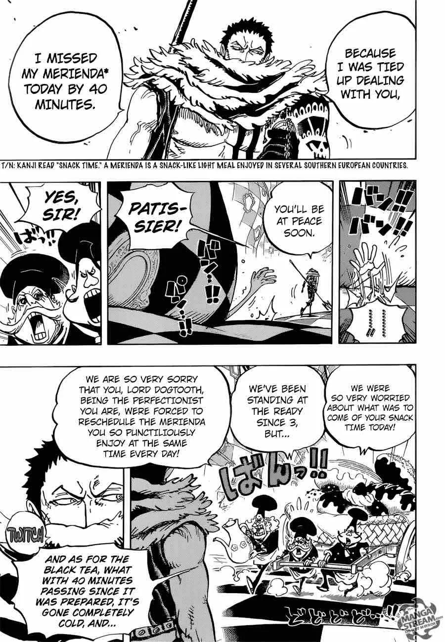 One Piece Chapter 883: Merienda – Page 5