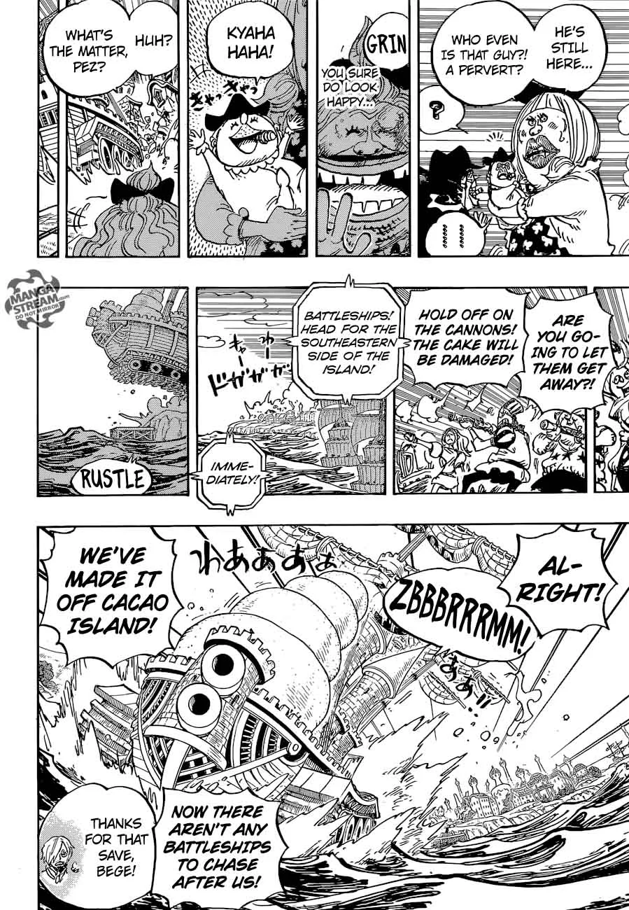 One Piece Chapter 887: Somewhere, someone is wishing for your happiness – Page 8