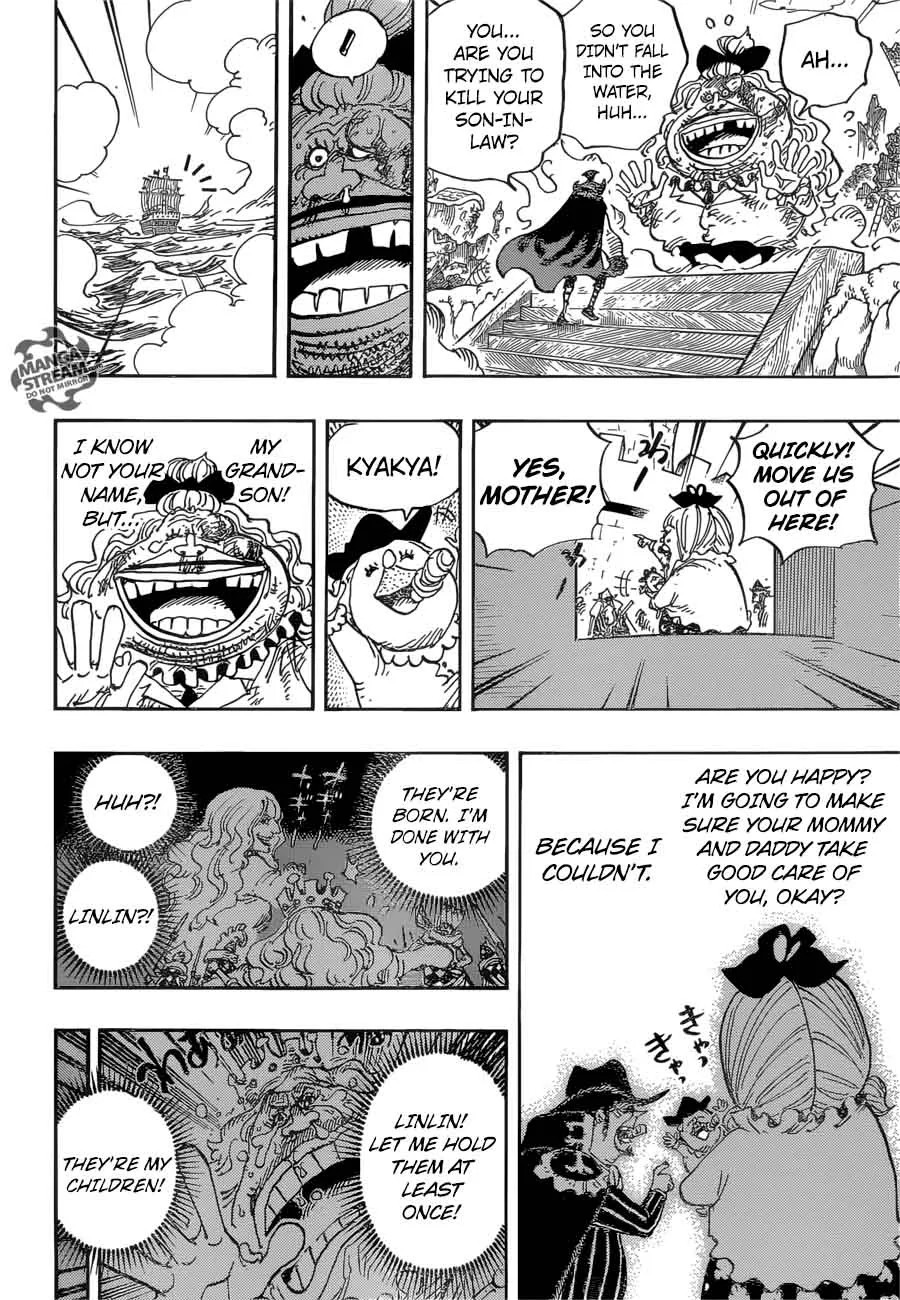 One Piece Chapter 887: Somewhere, someone is wishing for your happiness – Page 12