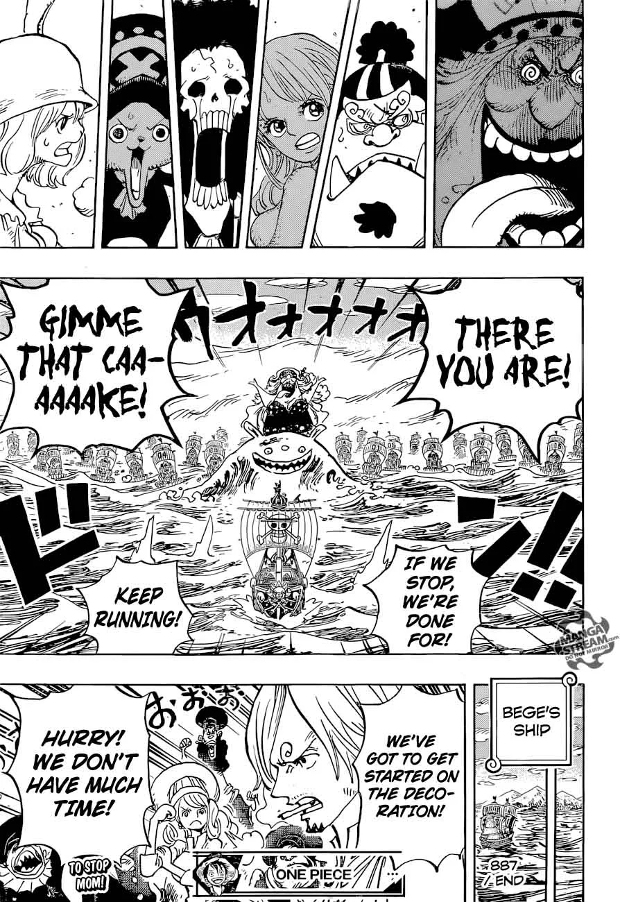 One Piece Chapter 887: Somewhere, someone is wishing for your happiness – Page 15