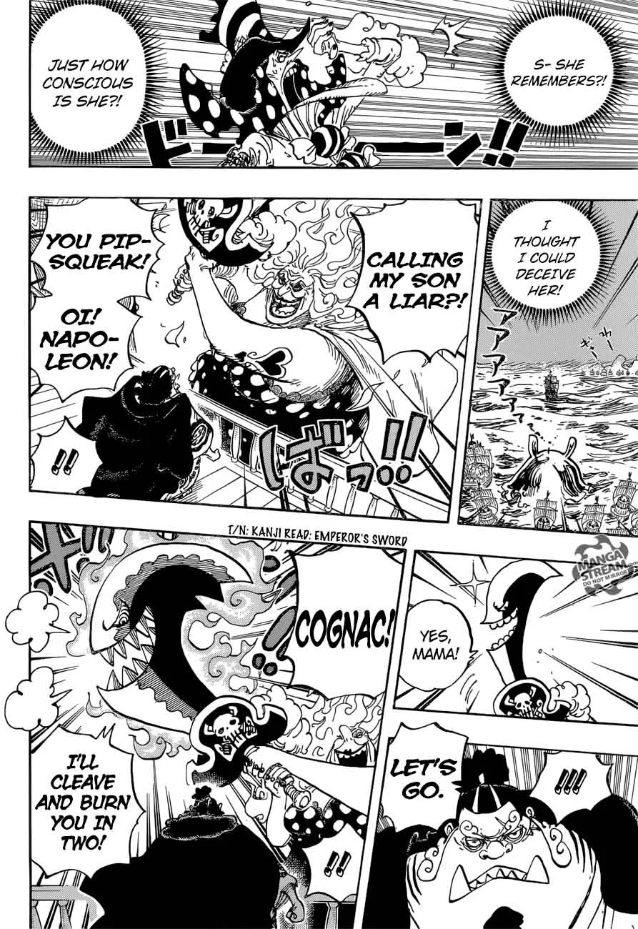One Piece Chapter 890: Big Mom on the ship – Page 5