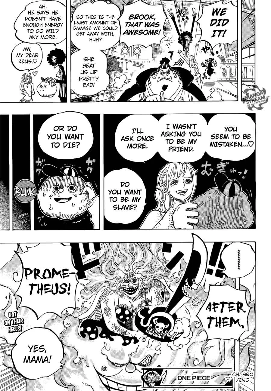 One Piece Chapter 890: Big Mom on the ship – Page 17
