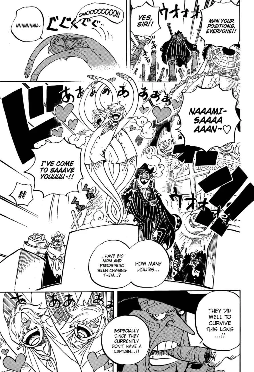 One Piece Chapter 892: Recognised as strong opponents – Page 3