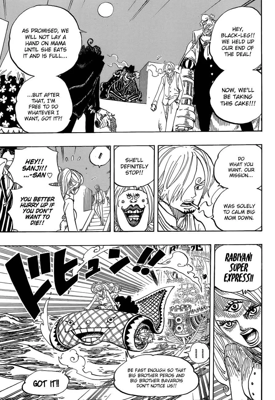 One Piece Chapter 892: Recognised as strong opponents – Page 5