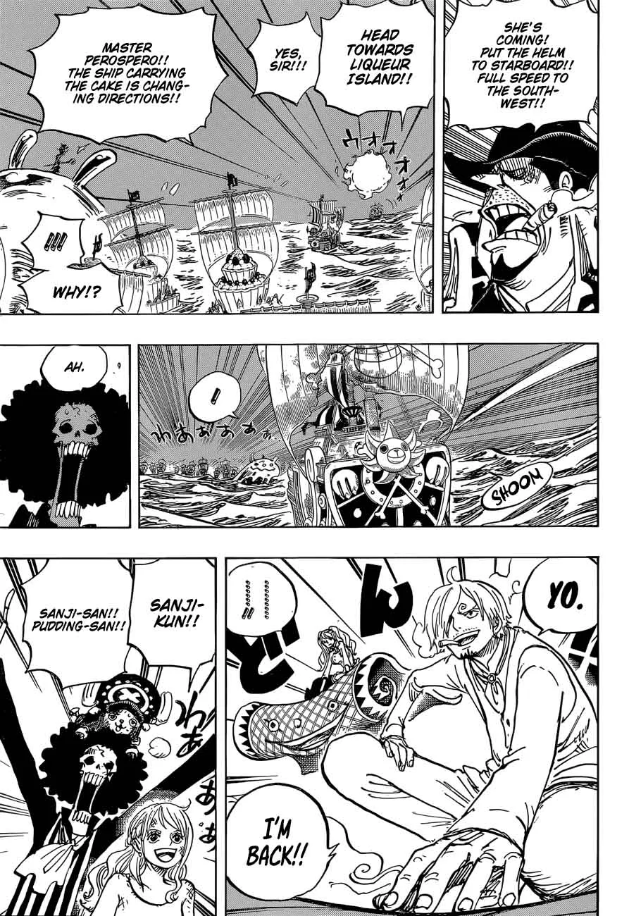 One Piece Chapter 892: Recognised as strong opponents – Page 7
