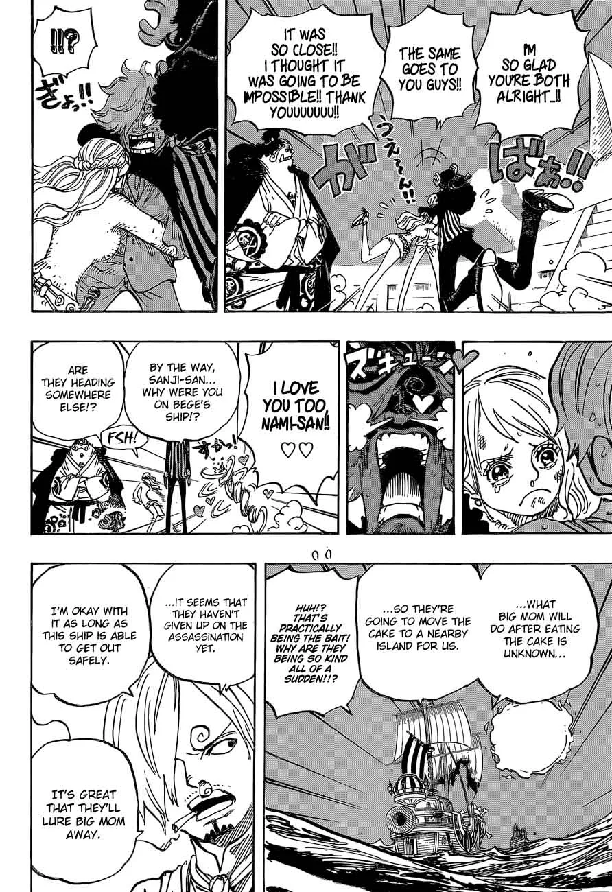 One Piece Chapter 892: Recognised as strong opponents – Page 8