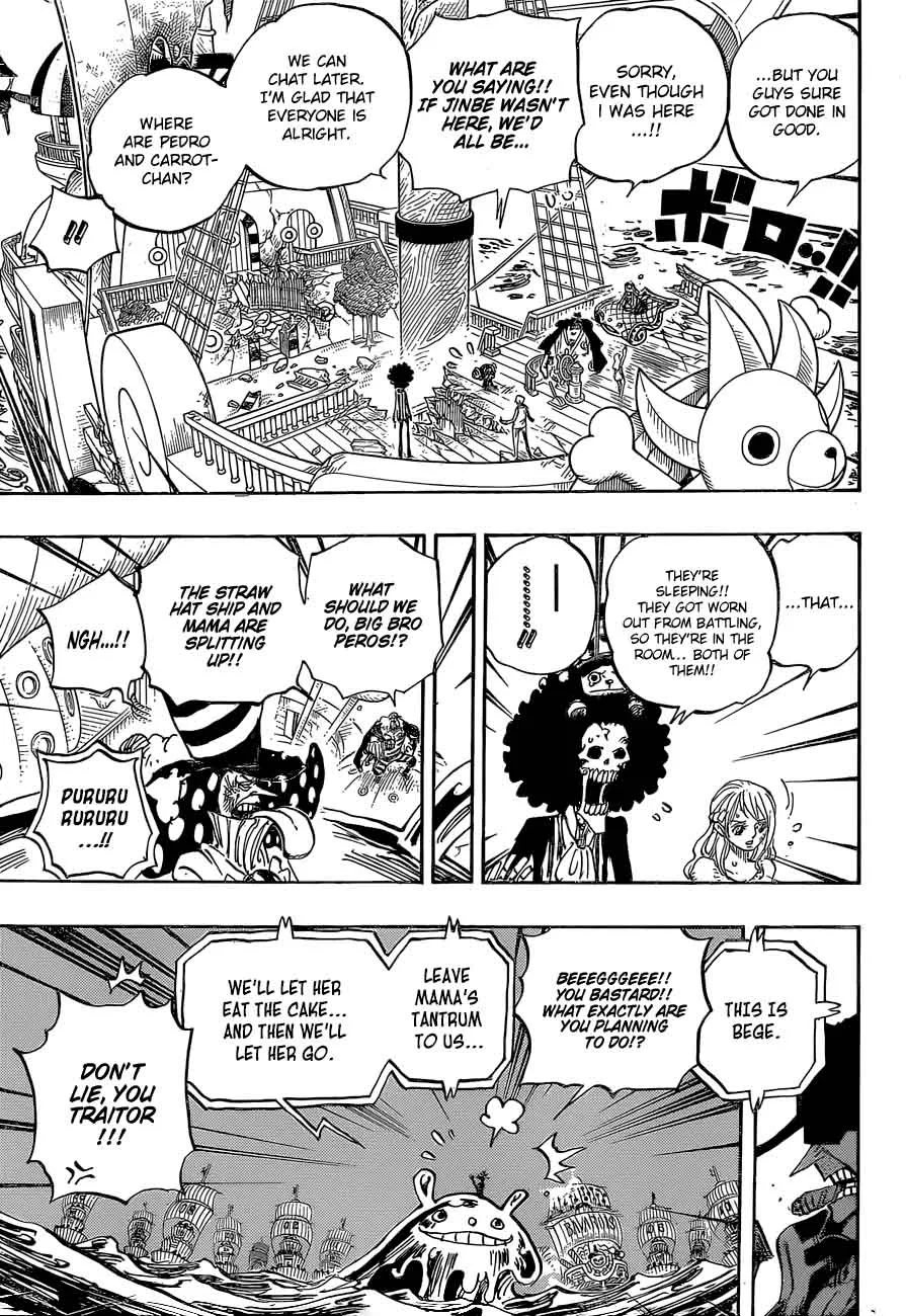 One Piece Chapter 892: Recognised as strong opponents – Page 9