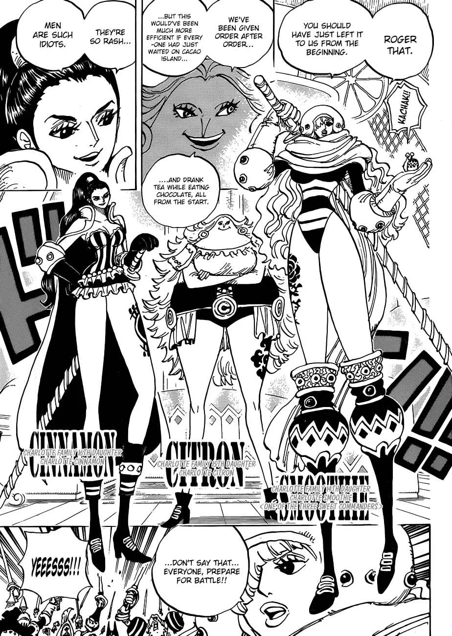 One Piece Chapter 892: Recognised as strong opponents – Page 11