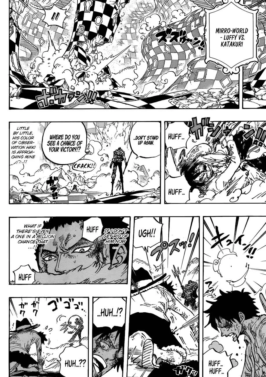 One Piece Chapter 892: Recognised as strong opponents – Page 15
