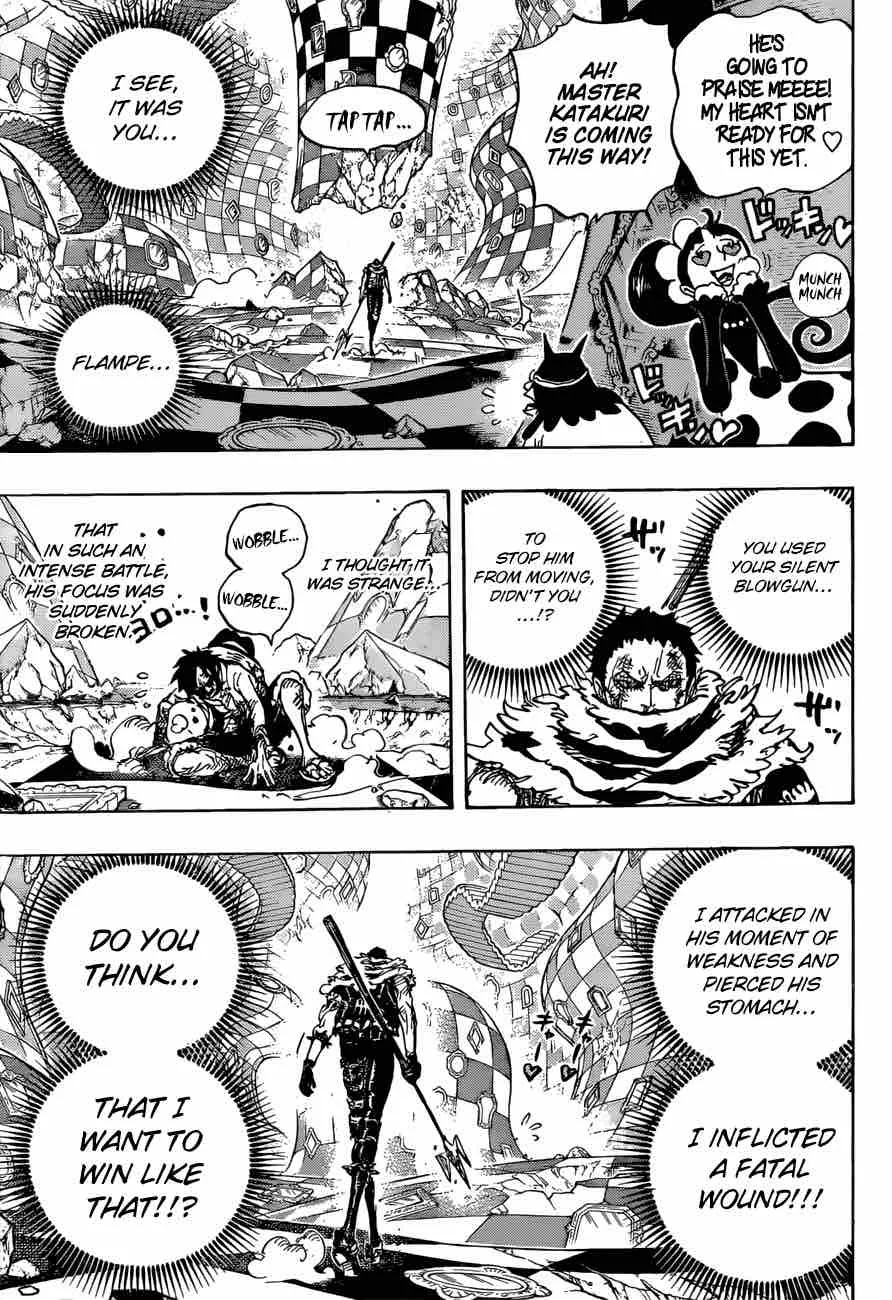 One Piece Chapter 893: 36th Daugther of the Charlotte Family - Flampe – Page 9