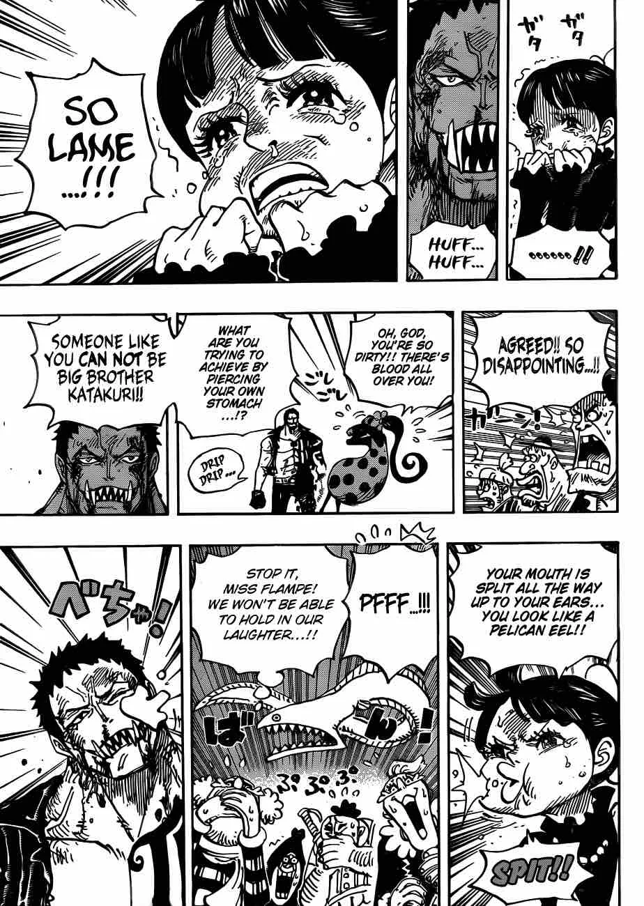 One Piece Chapter 893: 36th Daugther of the Charlotte Family - Flampe – Page 13