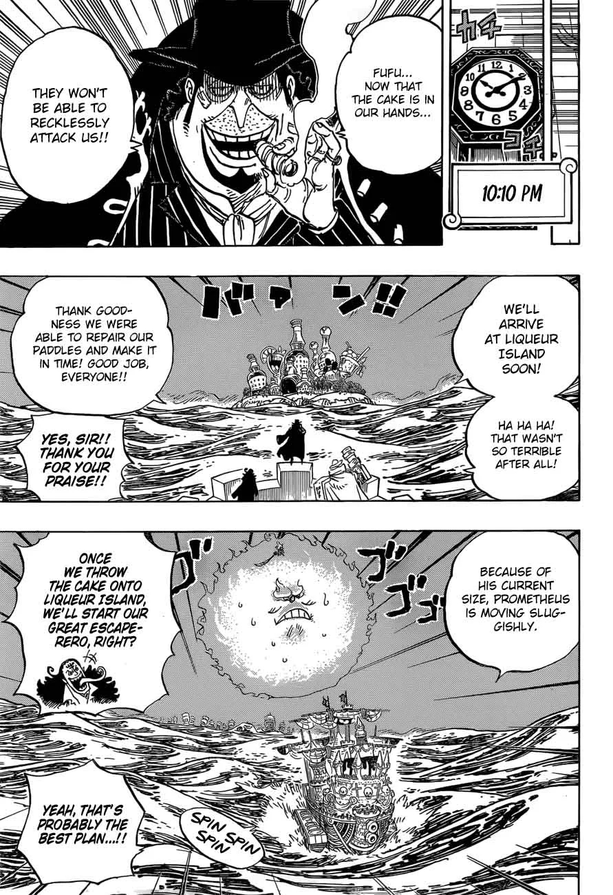 One Piece Chapter 894: 12:05 AM – Page 9