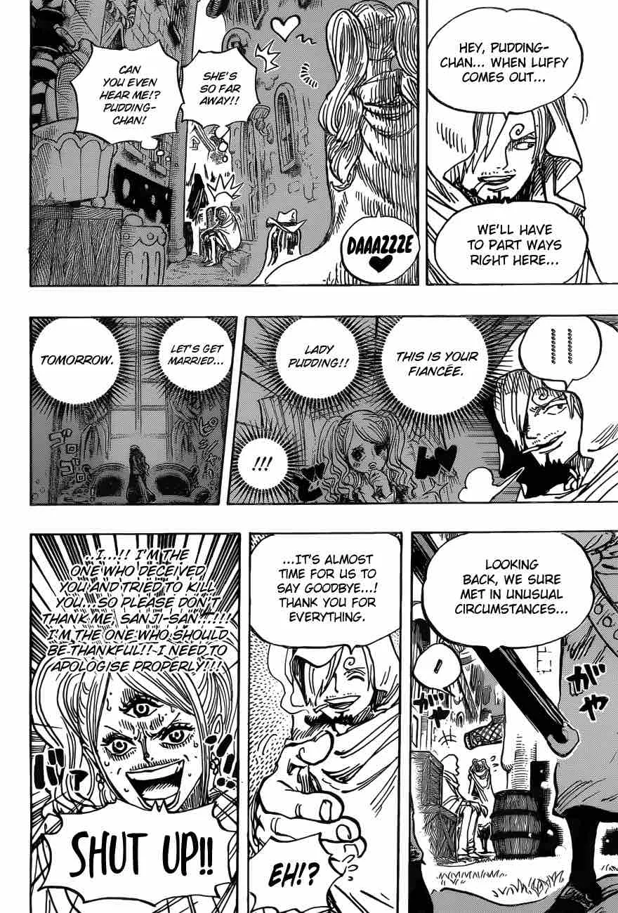 One Piece Chapter 896: The last request – Page 4