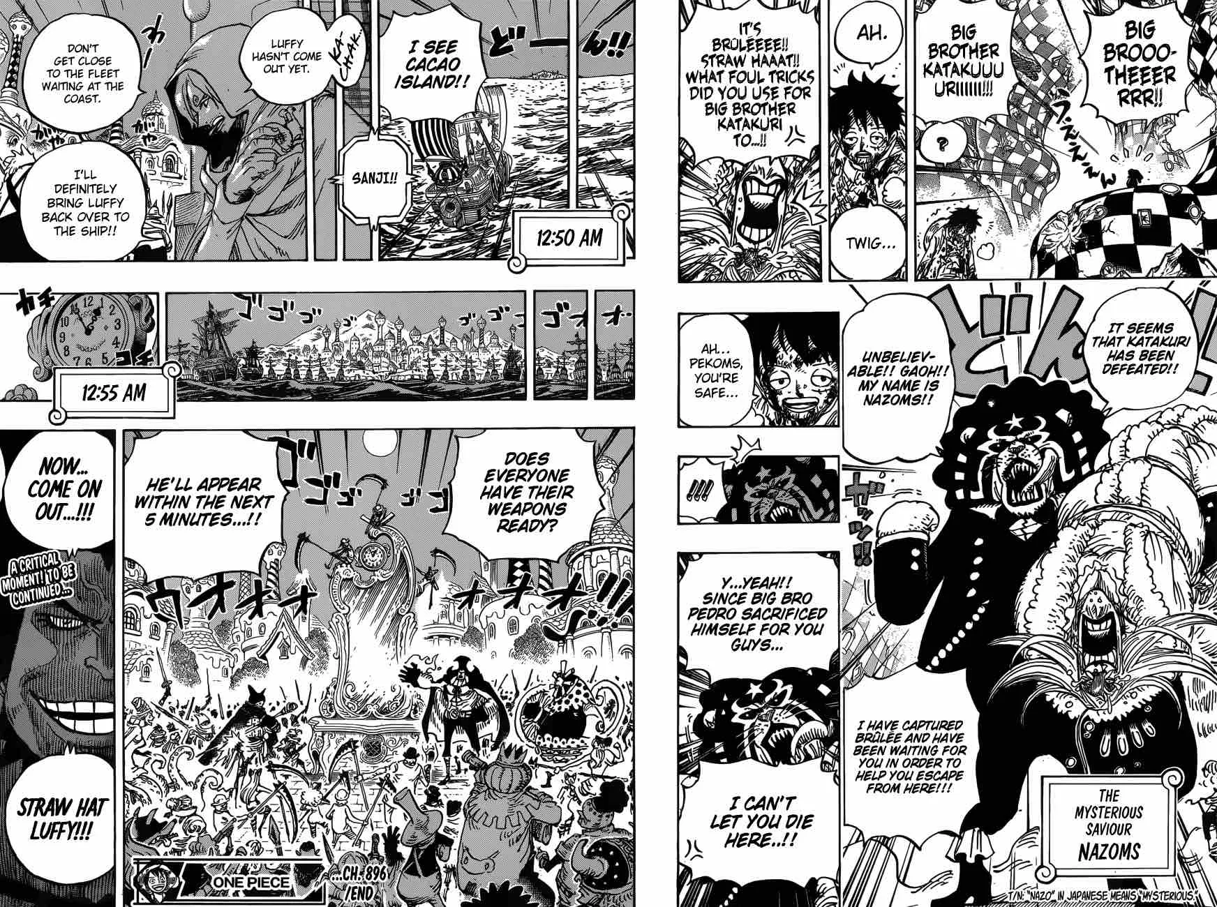 One Piece Chapter 896: The last request – Page 15