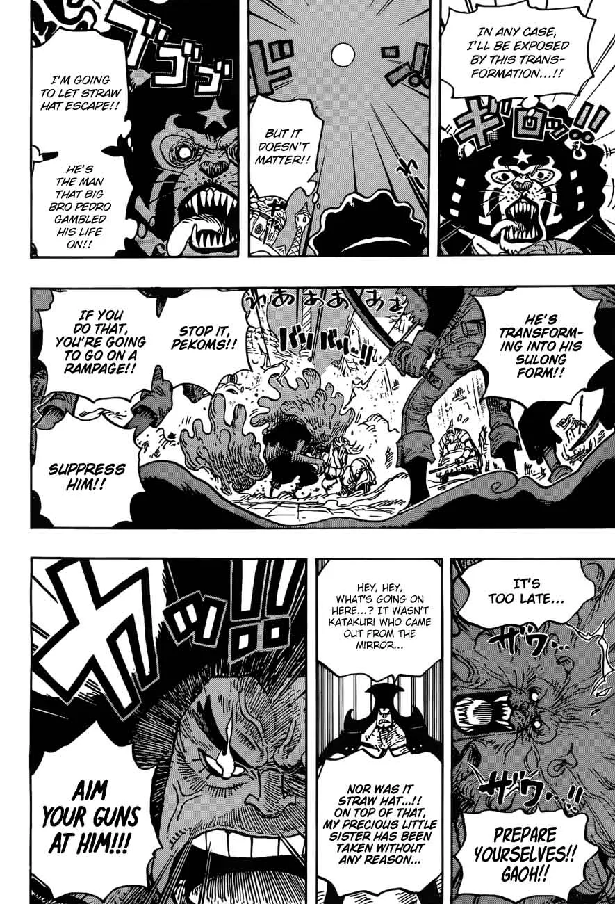 One Piece Chapter 897: Pekoms Cacao Island Escape Plan – Page 7