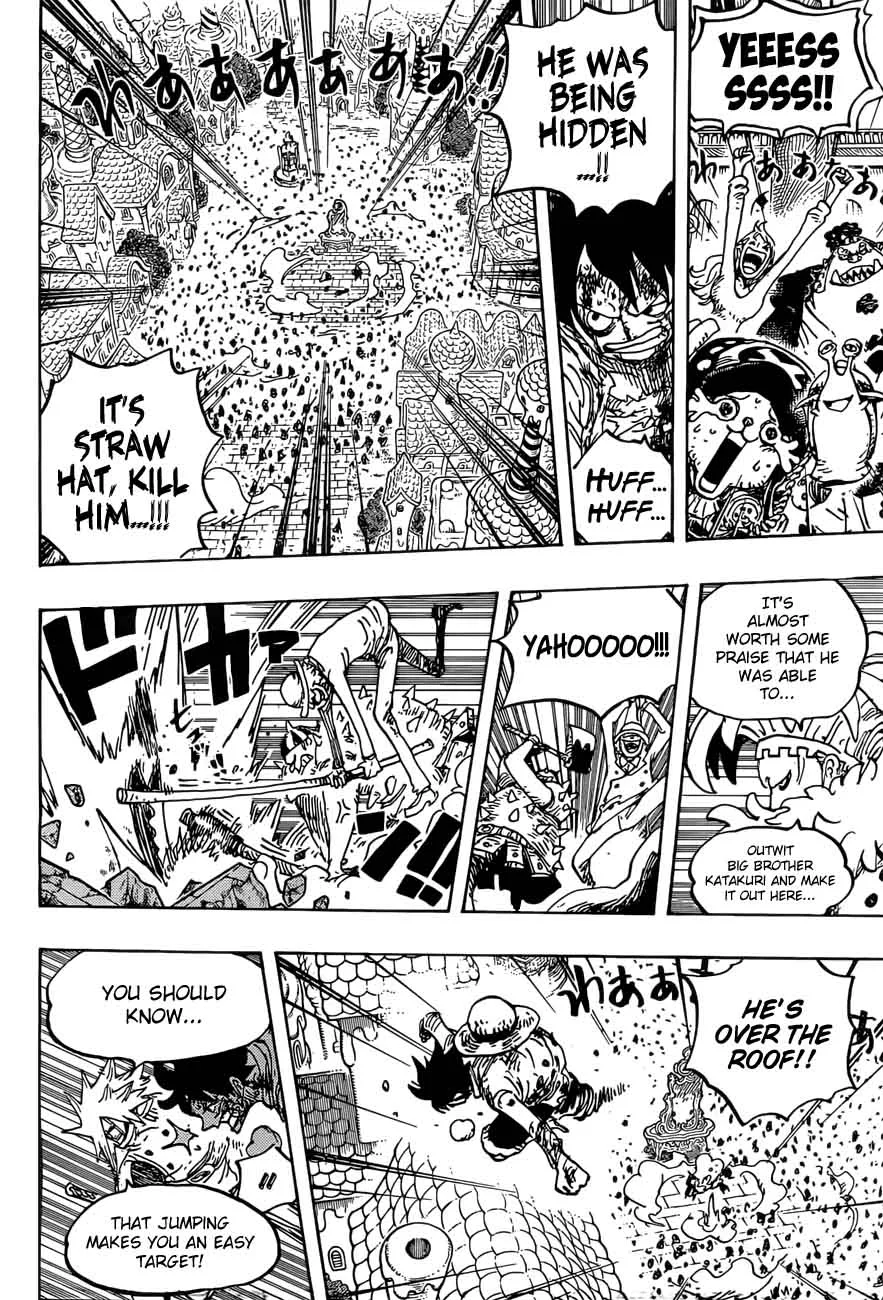 One Piece Chapter 897: Pekoms Cacao Island Escape Plan – Page 9